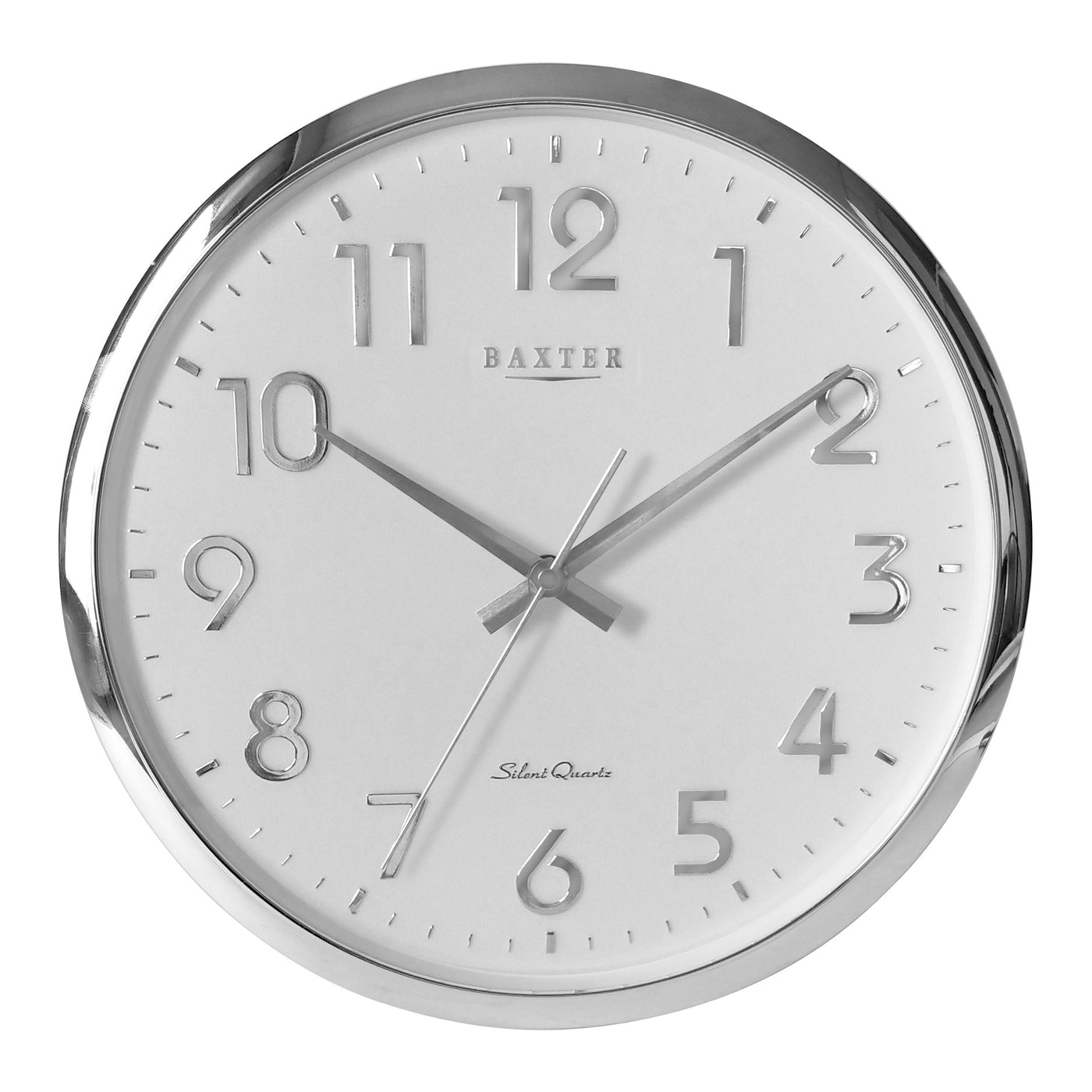 Darcy W/Clock Arabic 32cm -Silver