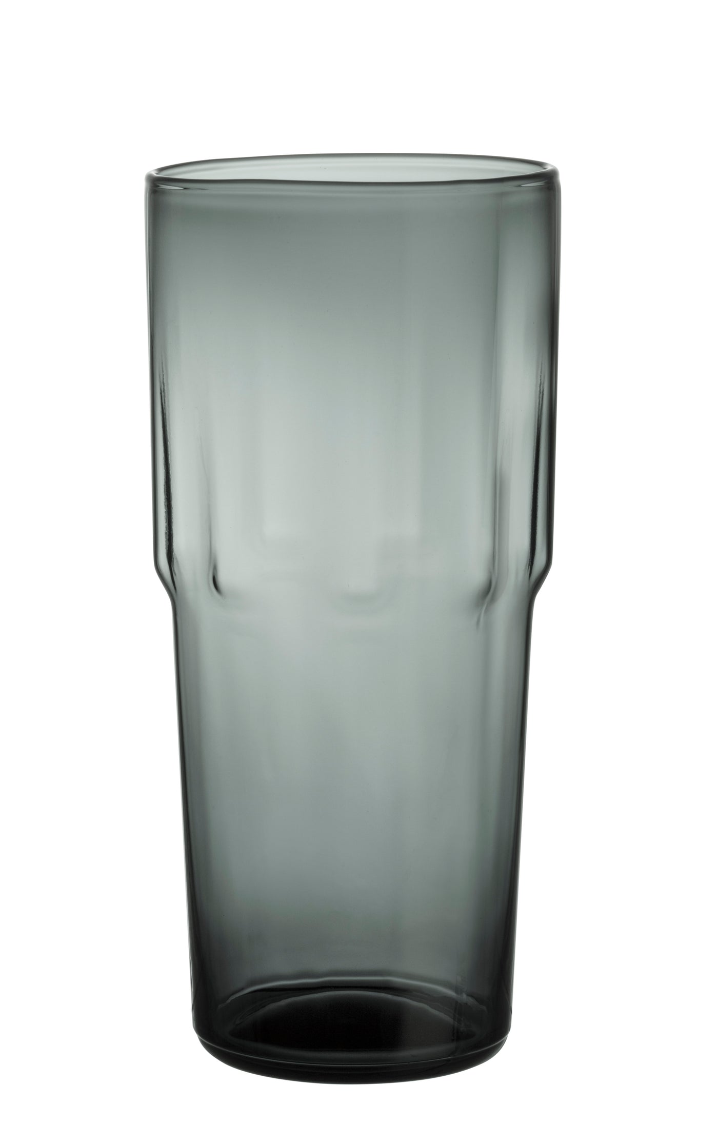 Solare Tall Glass 390ml Steel Grey 2pc