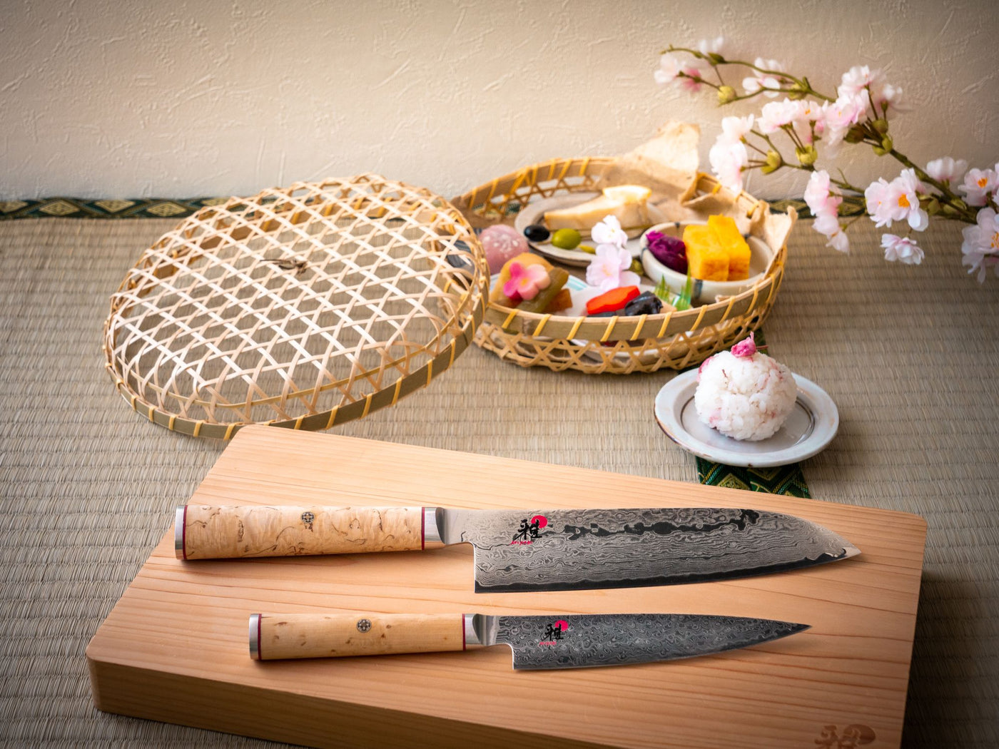 5000MCD Knife 2/Set Santoku 18cm & Shotoh 13cm