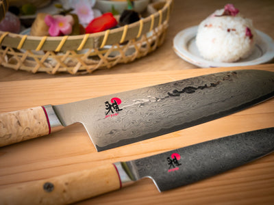5000MCD Knife 2/Set Santoku 18cm & Shotoh 13cm
