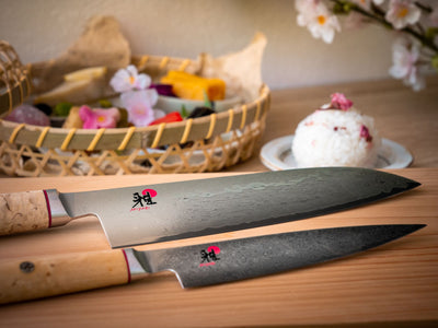 5000MCD Knife 2/Set Santoku 18cm & Shotoh 13cm