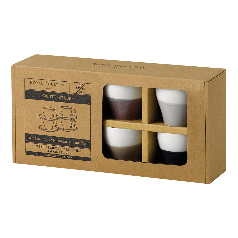 Espresso Cup & Server 110ml (Set of 4)
