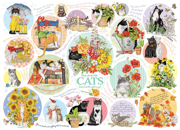 Cat Thoughts - 1000 piece puzzle