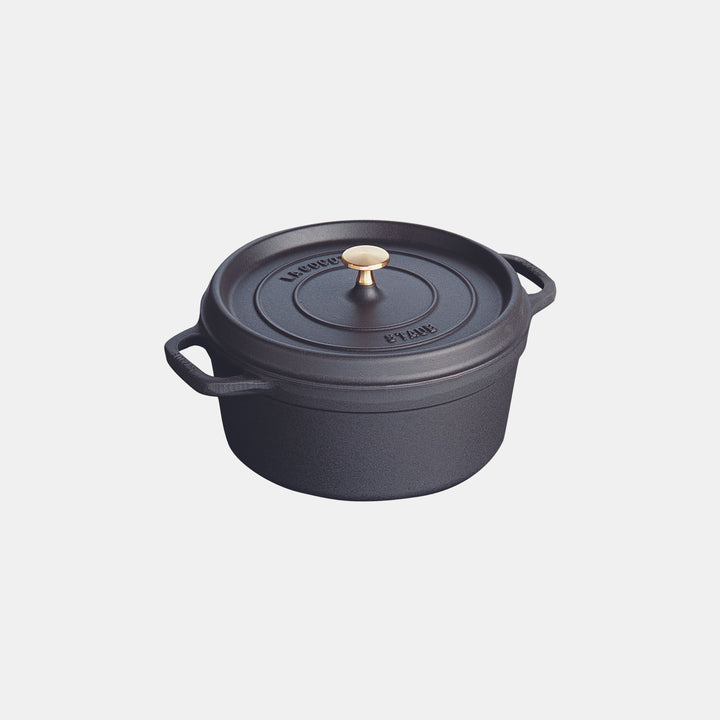 Round Cocotte 28cm Black