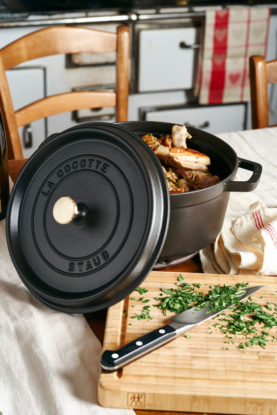 Round Cocotte 28cm Black