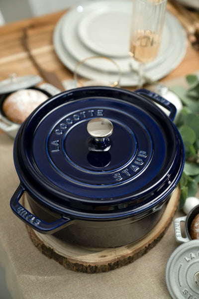 Round Cocotte 28cm Dark Blue