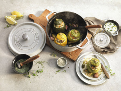 Round Cocotte - 28cm/6.7L White Truffle