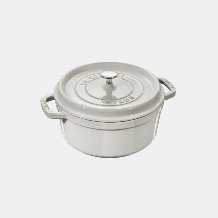 Round Cocotte - 28cm/6.7L White Truffle