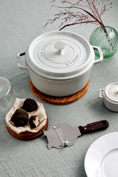 Round Cocotte - 28cm/6.7L White Truffle