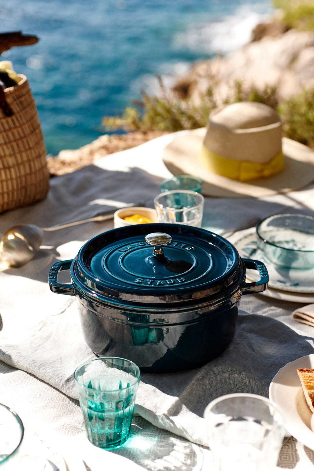Cocotte Round 20cm La Mer
