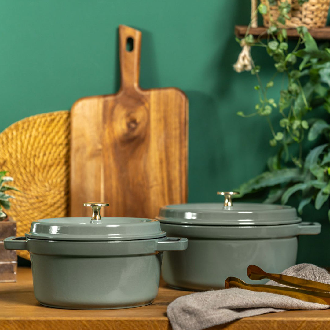 Cocotte Round 20cm Eucalyptus