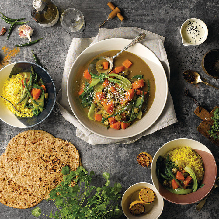 Bowls of Plenty Plates 28cm (Set of 4)