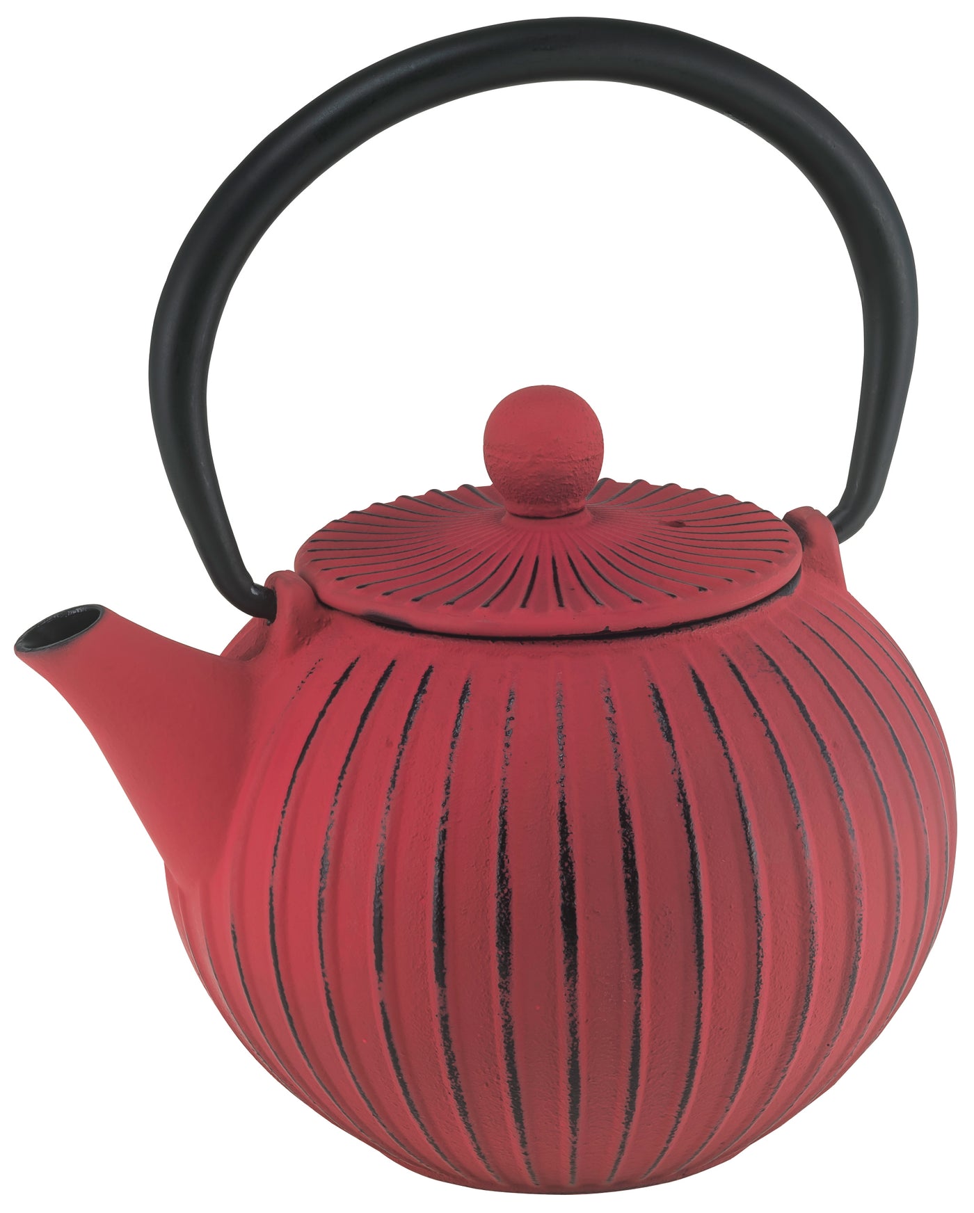 Ribbed Cast Iron Teapot - 500ml
