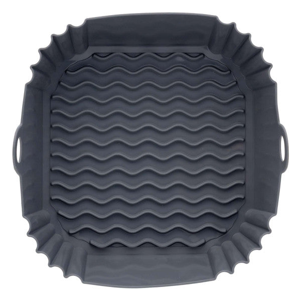 Air Fryer Basket 22cm Square w/ hand