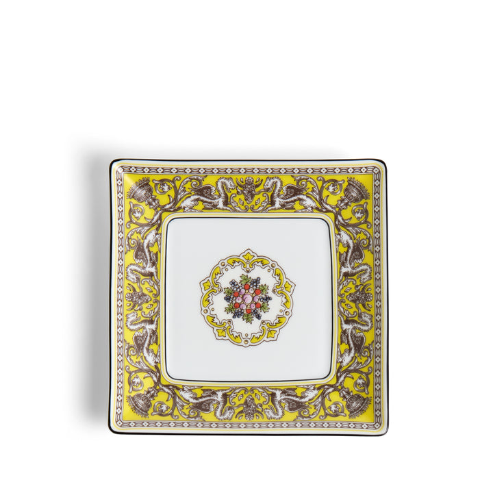 Florentine Colours Citron Square Tray