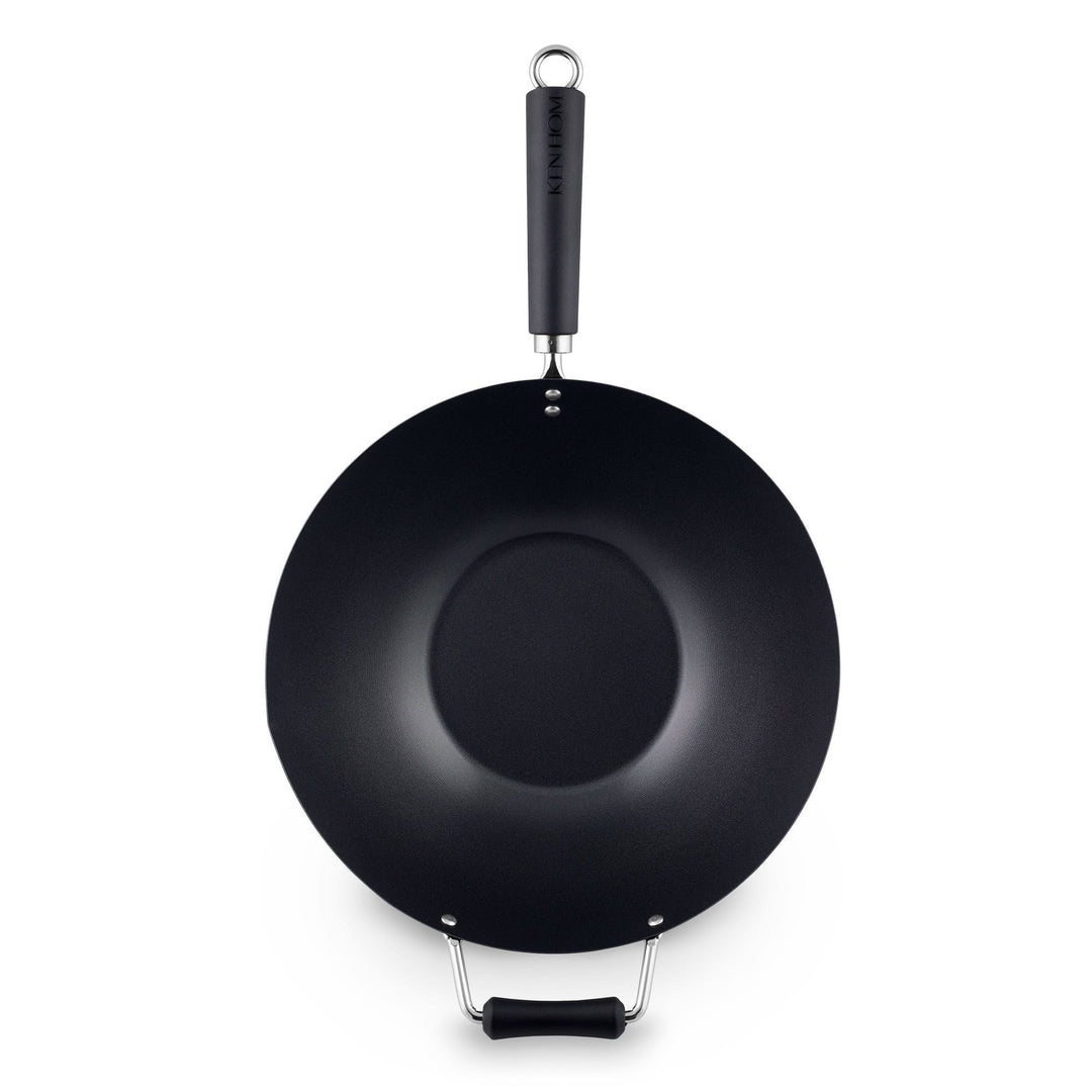 Excellence Non-stick Carbon Steel Wok 31cm