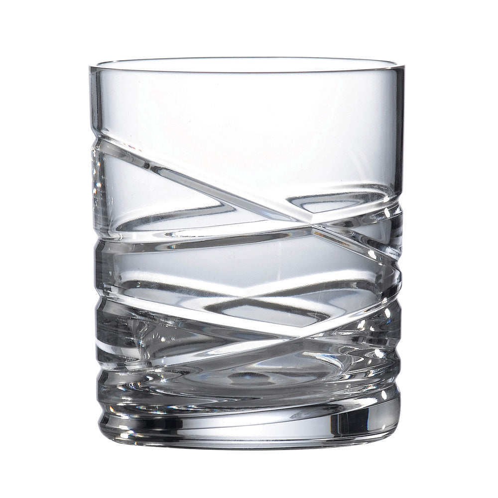 Royal Doulton Saturn Nouveau Crystal Tumbler Set Of 4