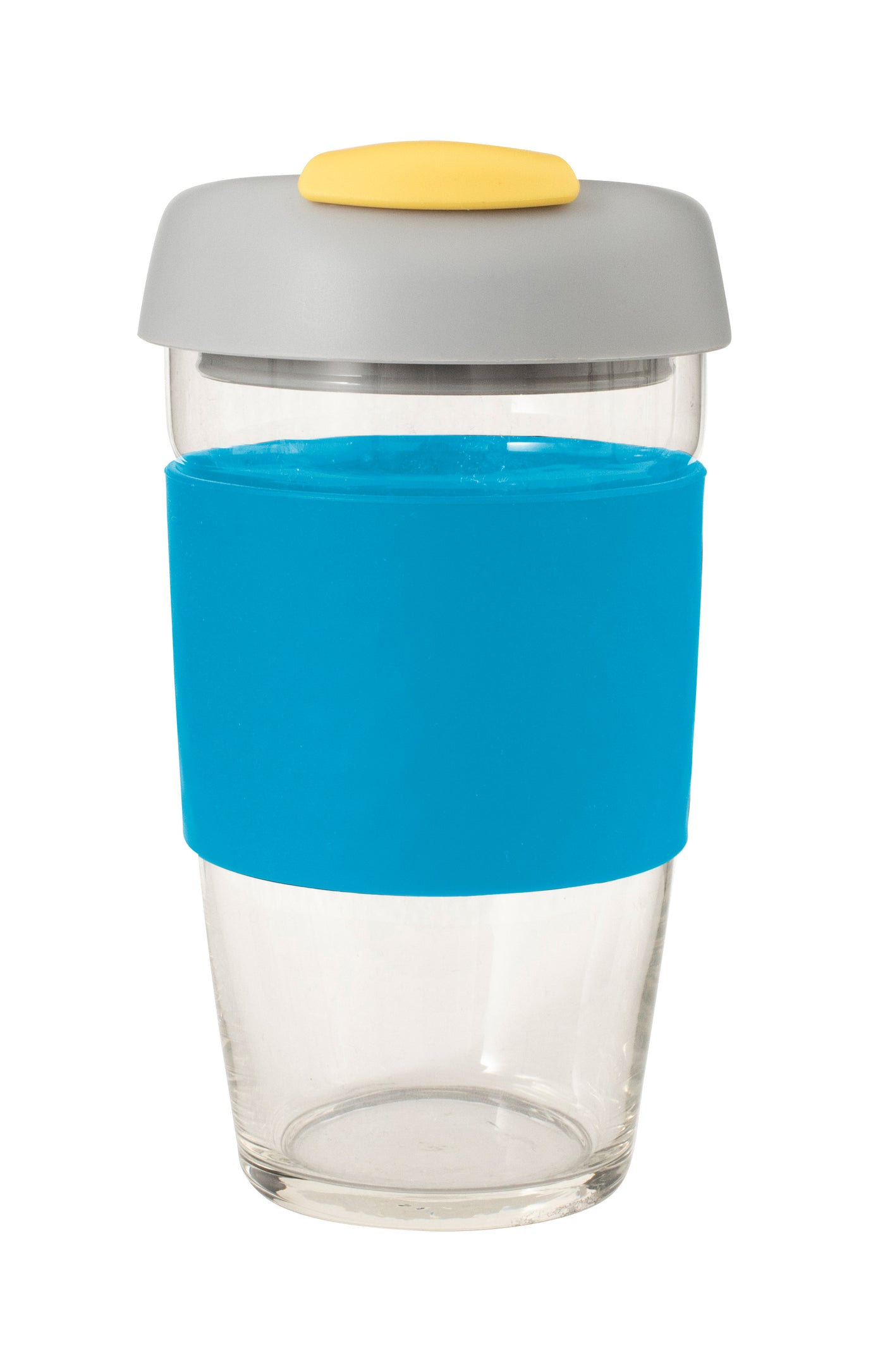 Glass GoCup 473ml - Blue/Grey/Yell