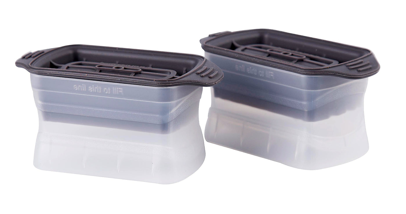 Cylinder Ice Moulds Set Of 2