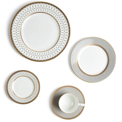 Renaissance Grey Dinnerware Set, 5 Pieces