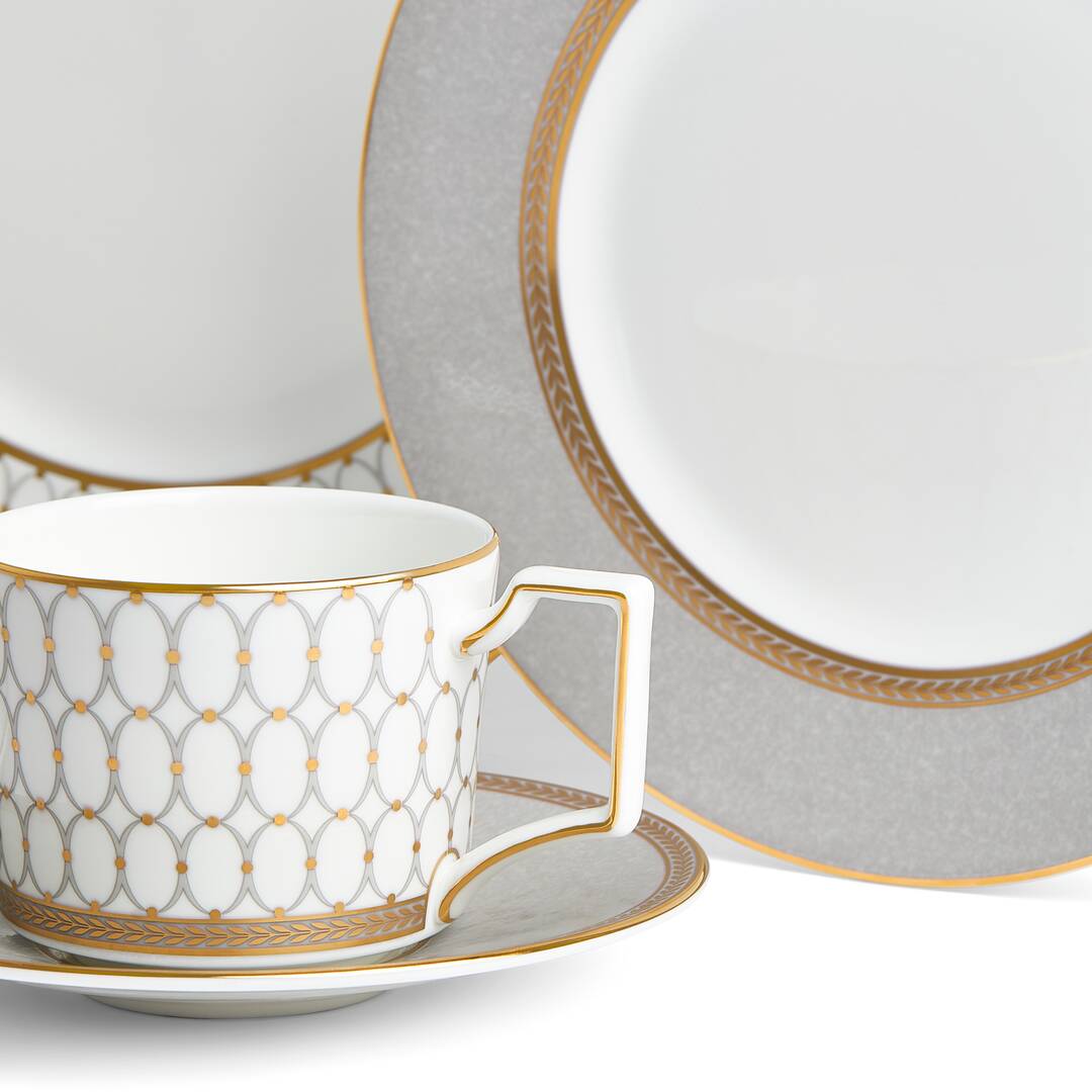 Renaissance Grey Dinnerware Set, 5 Pieces