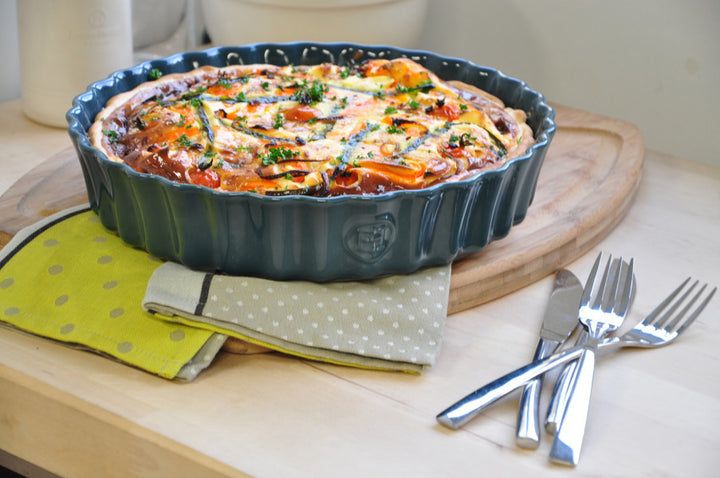 Deep Flan Dish 24 cm - Cedar