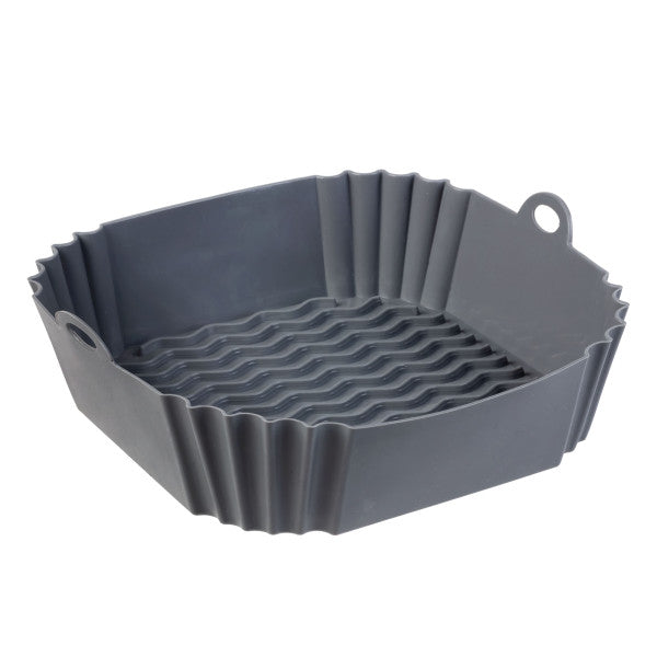 Air Fryer Basket 22cm Square w/ hand