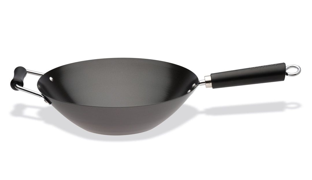 Excellence Non-stick Carbon Steel Wok 35cm