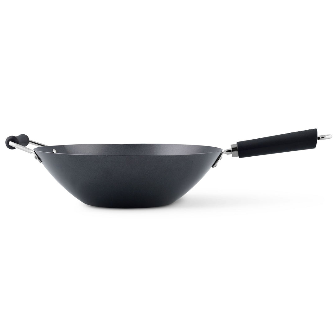 Excellence Non-stick Carbon Steel Wok 35cm