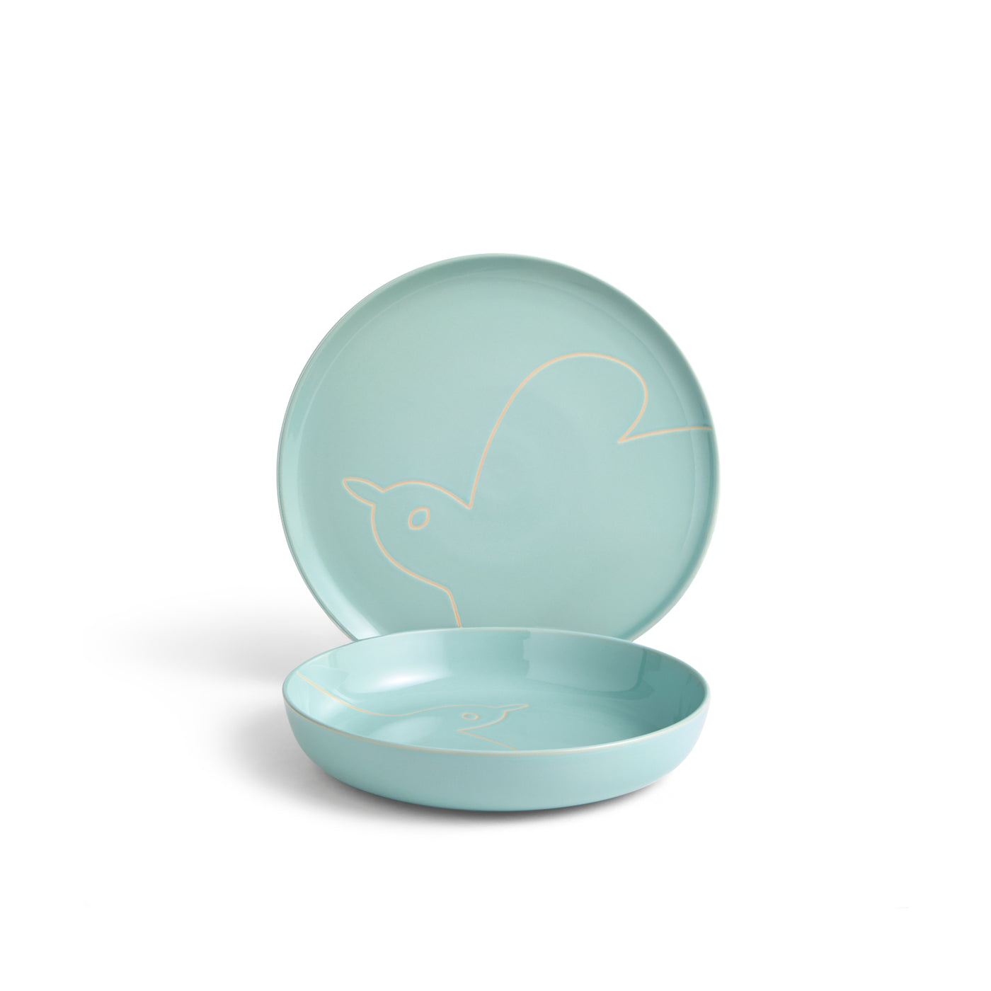 Serveware Set Blue 2PCS
