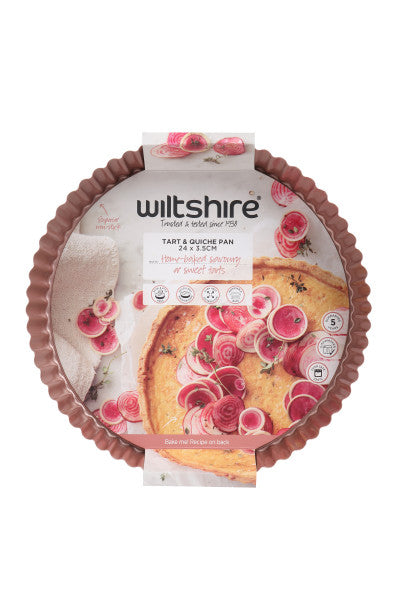 Rose Gold Quiche & Tart Pan