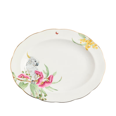 Royal Albert Miranda Kerr Australiana Serving Platter 33cm White