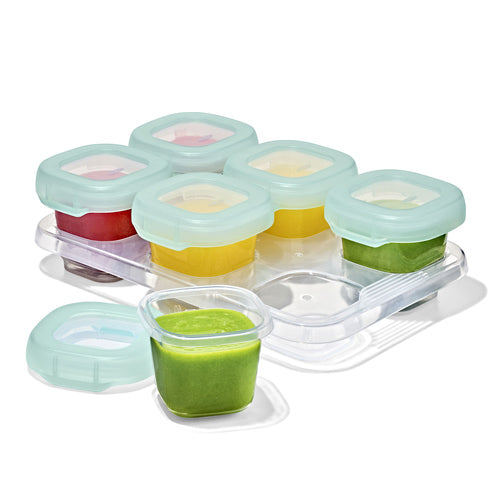 TOT Baby Blocks Food Storage Containers 60ml - Opal