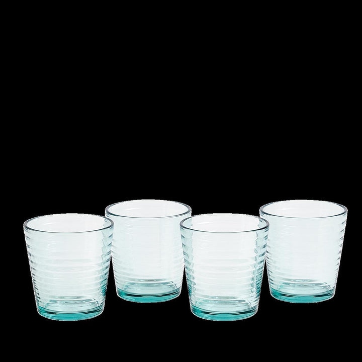 Gordon Ramsay Maze Glass Tumbler 340ml Blue S4