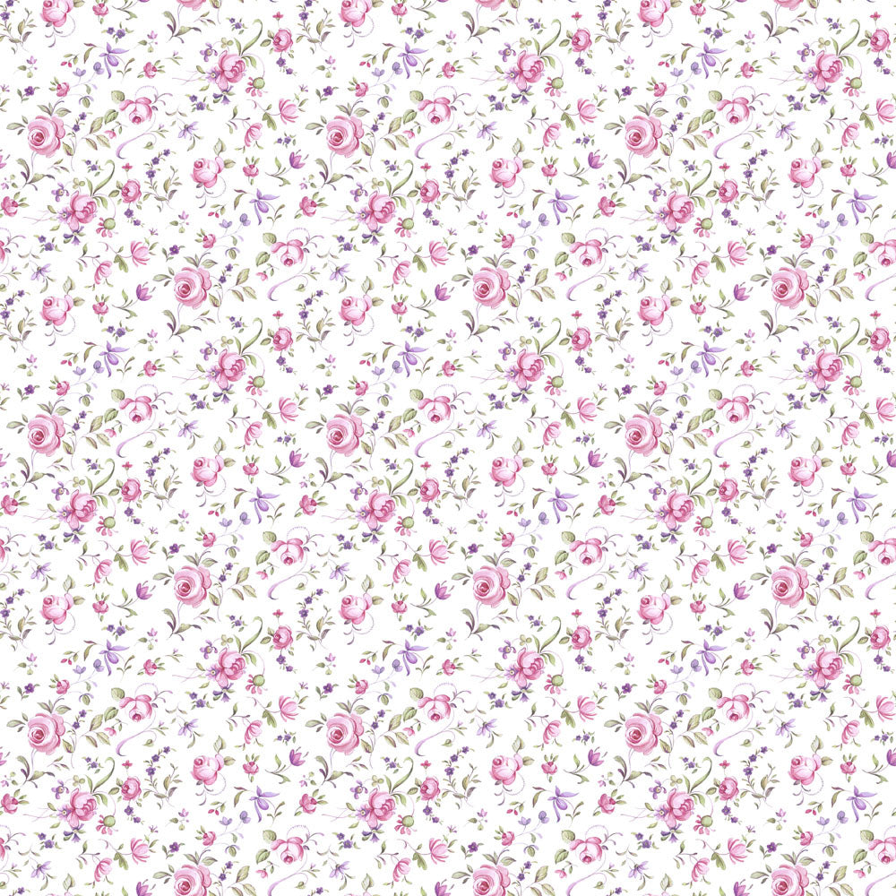 Rose Confetti Vintage Mug