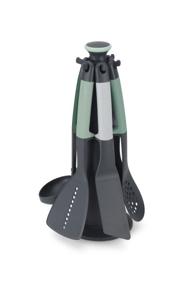 6 Piece Utensil Carousel - Sage