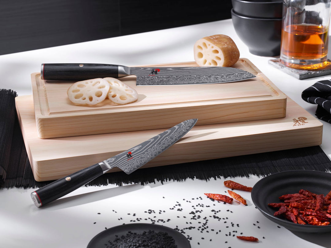 5000FCD Knife 3/Set Santoku 18cm, Shotoh 13cm & Shotoh 9cm