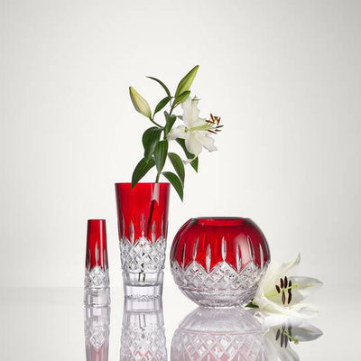 Waterford Lismore Red Bud Vase 18cm