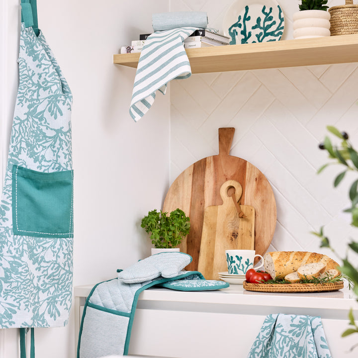 Royal Doulton 1815 Brights Tea Towel Green Pack of 3