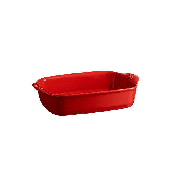 Small Rectangular Oven Dish - Burgundy