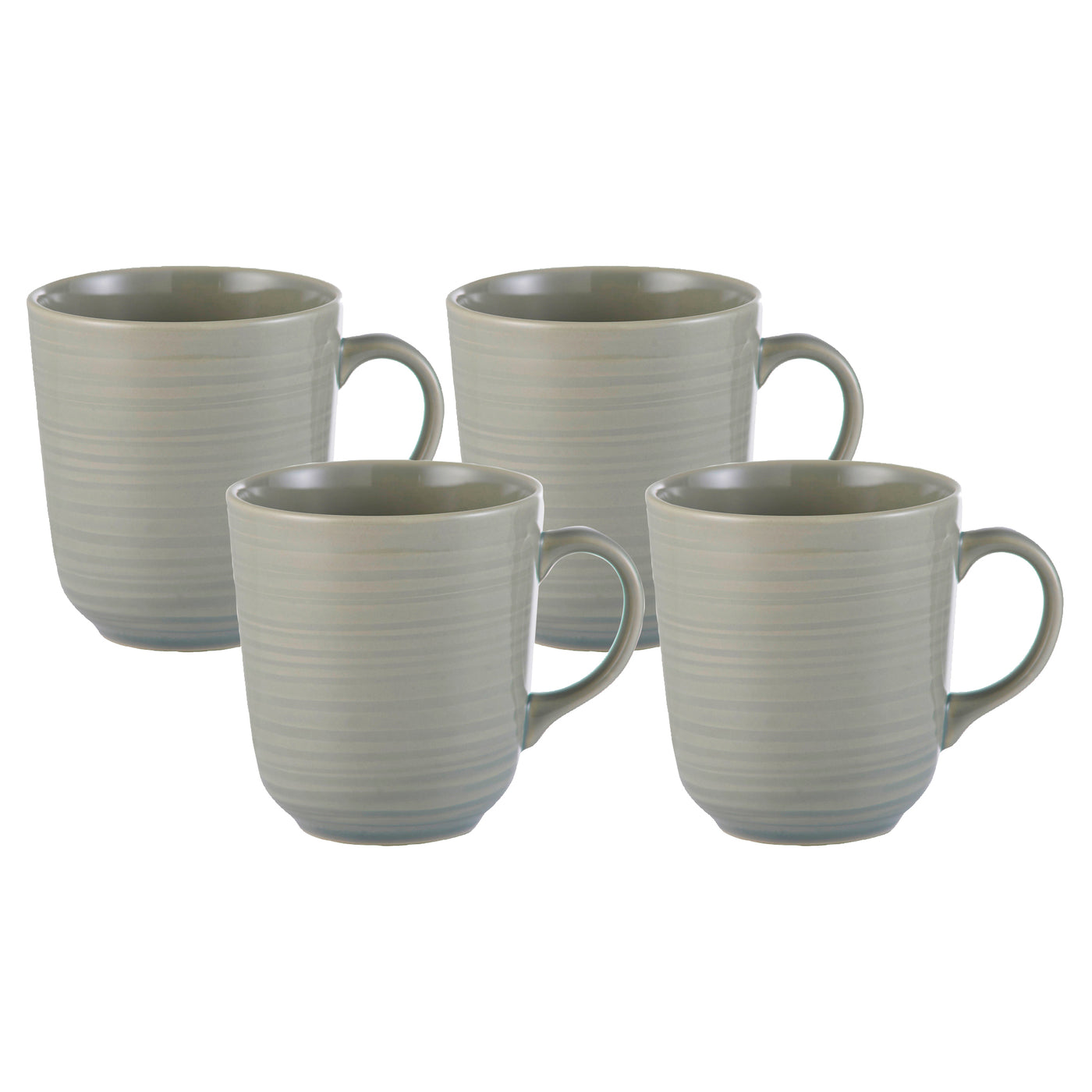 WM Grey Set Of 4 Mugs