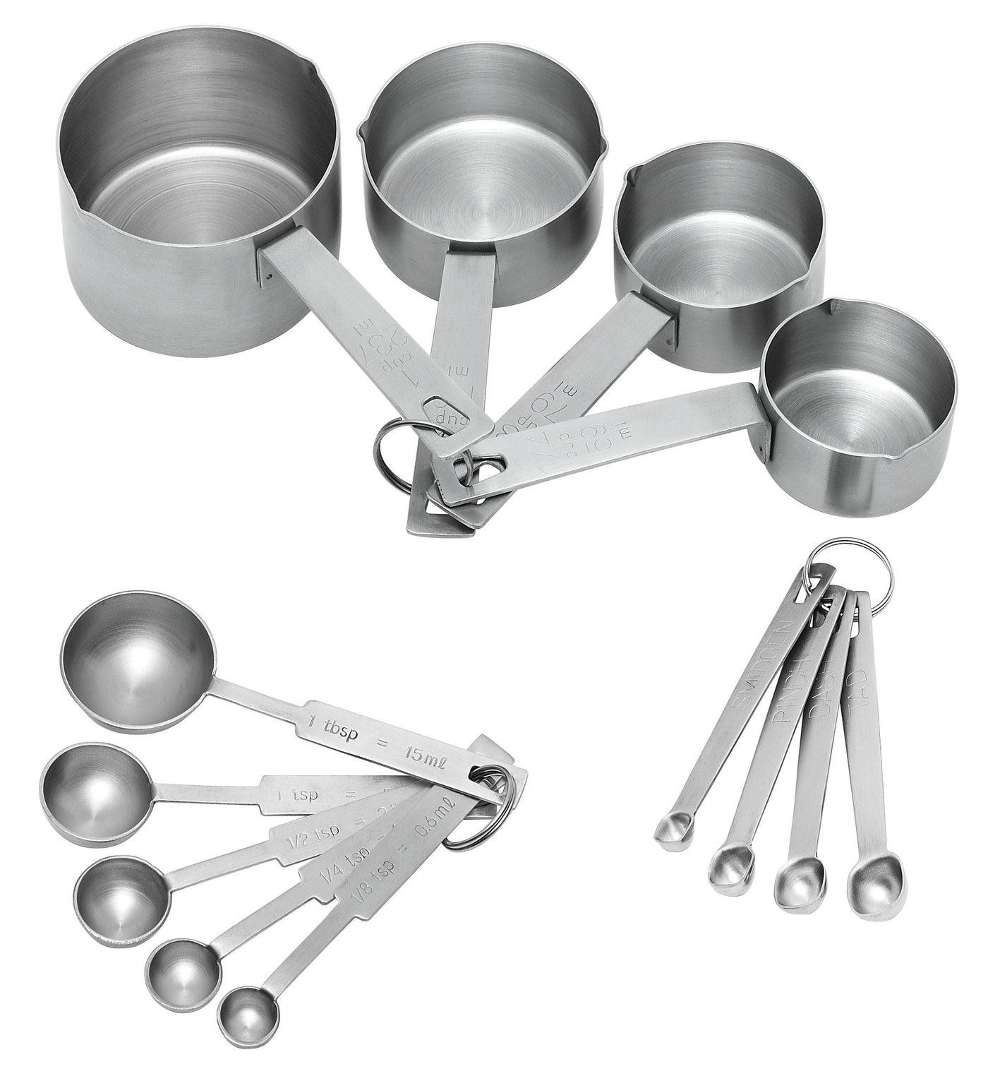 Bakers Measuring Set - Stainless Steel