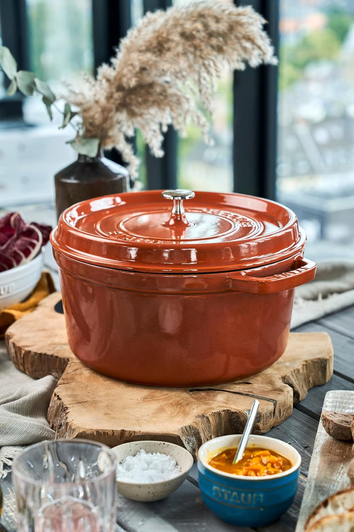 Staub Cocotte Round 28cm Cinnamon