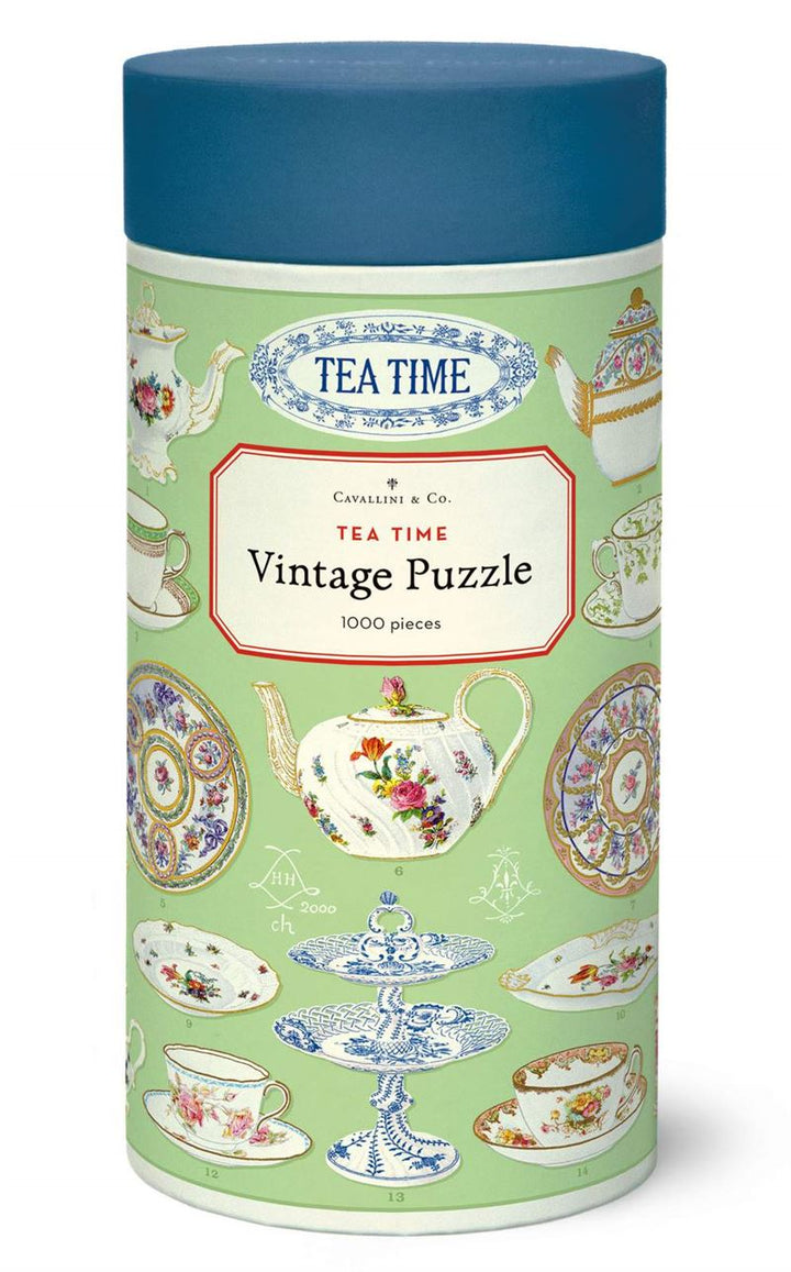 Tea Time 1000 Pce - Vintage Puzzle
