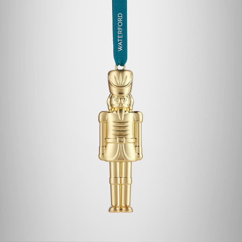 Nutcracker Gold Metal Ornament