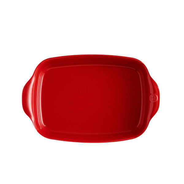Medium Rectangular Oven Dish - Burgundy