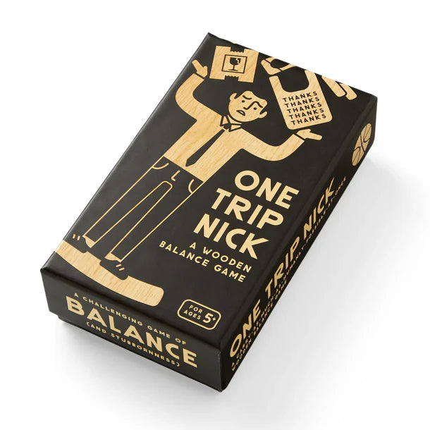 One Trip Nick Wooden Balance Game