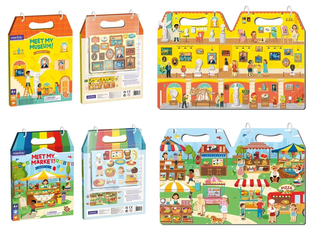 Mystery Box Surprise, 5-Piece Kids' Brain-Boosting & Educational Toy Bundle