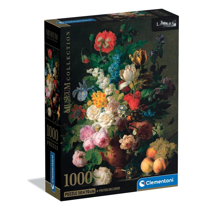 Bowl of Flowers - 1000 Piece Jigsaw Puzzle