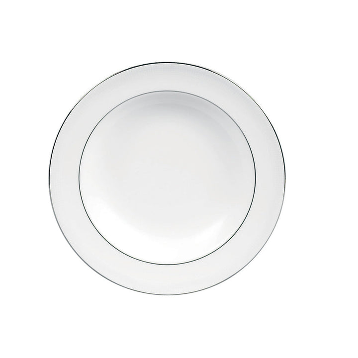 Vera Wang   Blanc Sur Blanc Rim Soup 23cm